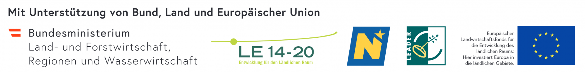 Mit Unterstützung von Bund, Land und Europäischer Union
